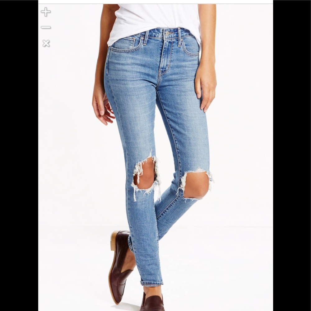 Levi’s 721 High Rise Skinny Jeans
